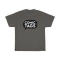 Comic Tags (Black Logo) - Unisex - Heavy Cotton T-Shirt