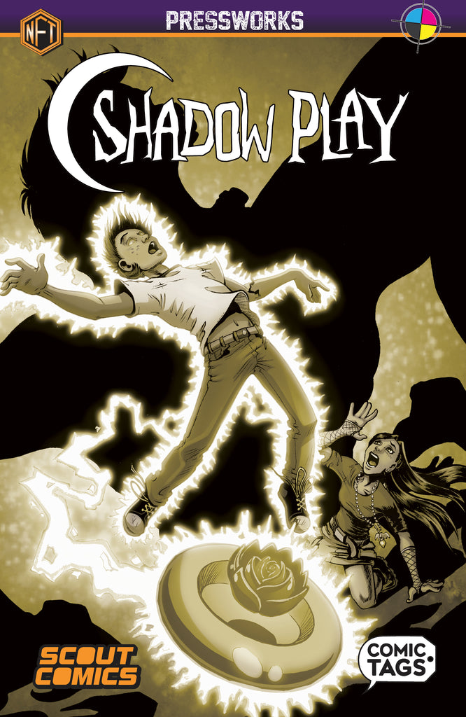 IDW SHADOWPLAY #1-4　アメコミ Shadow Play - PRESSWORKS - Comic Tag NFT - 80 Total – Comic Tags