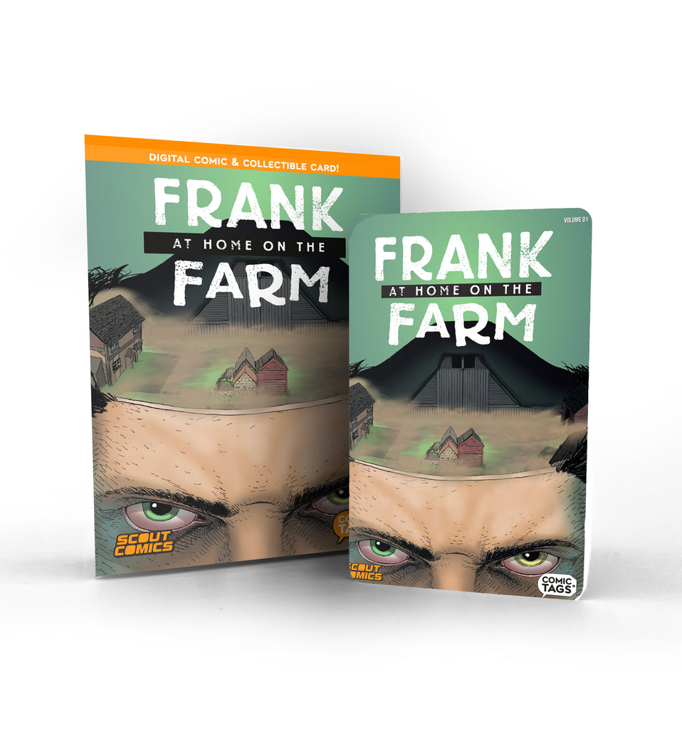 Frank At Home On The Farm - COMIC TAG