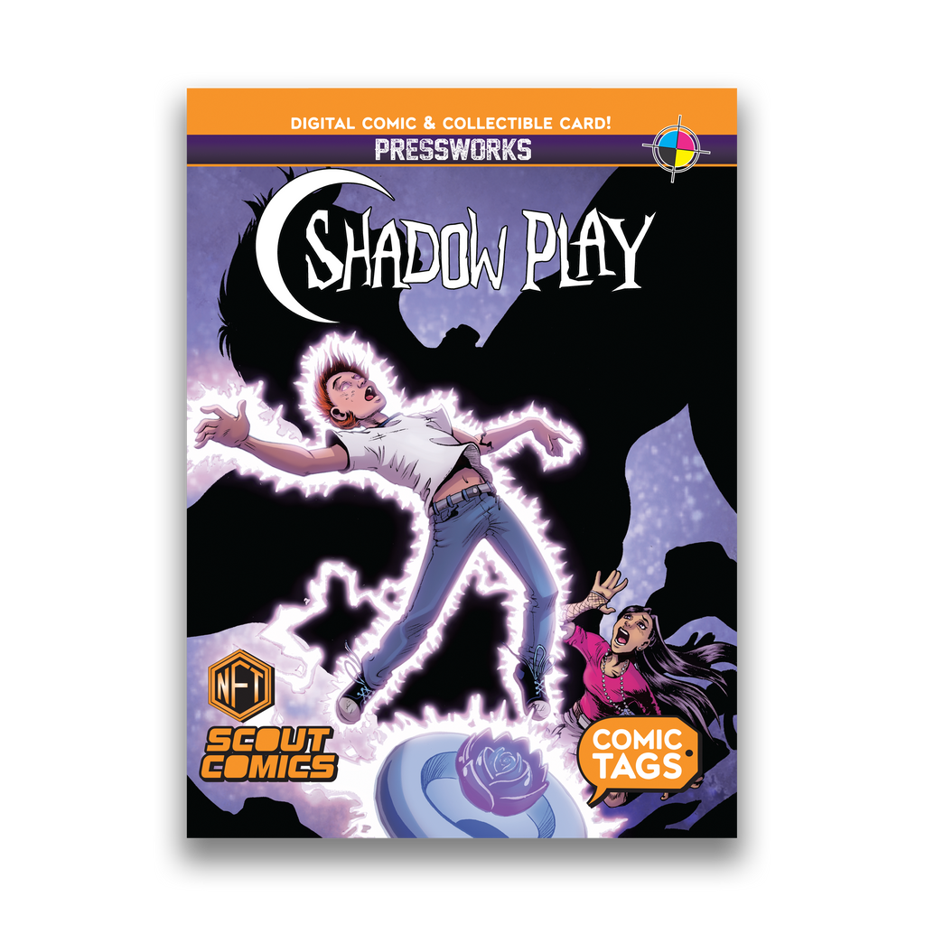 Shadow Play - PRESSWORKS - Comic Tag NFT - 80 Total