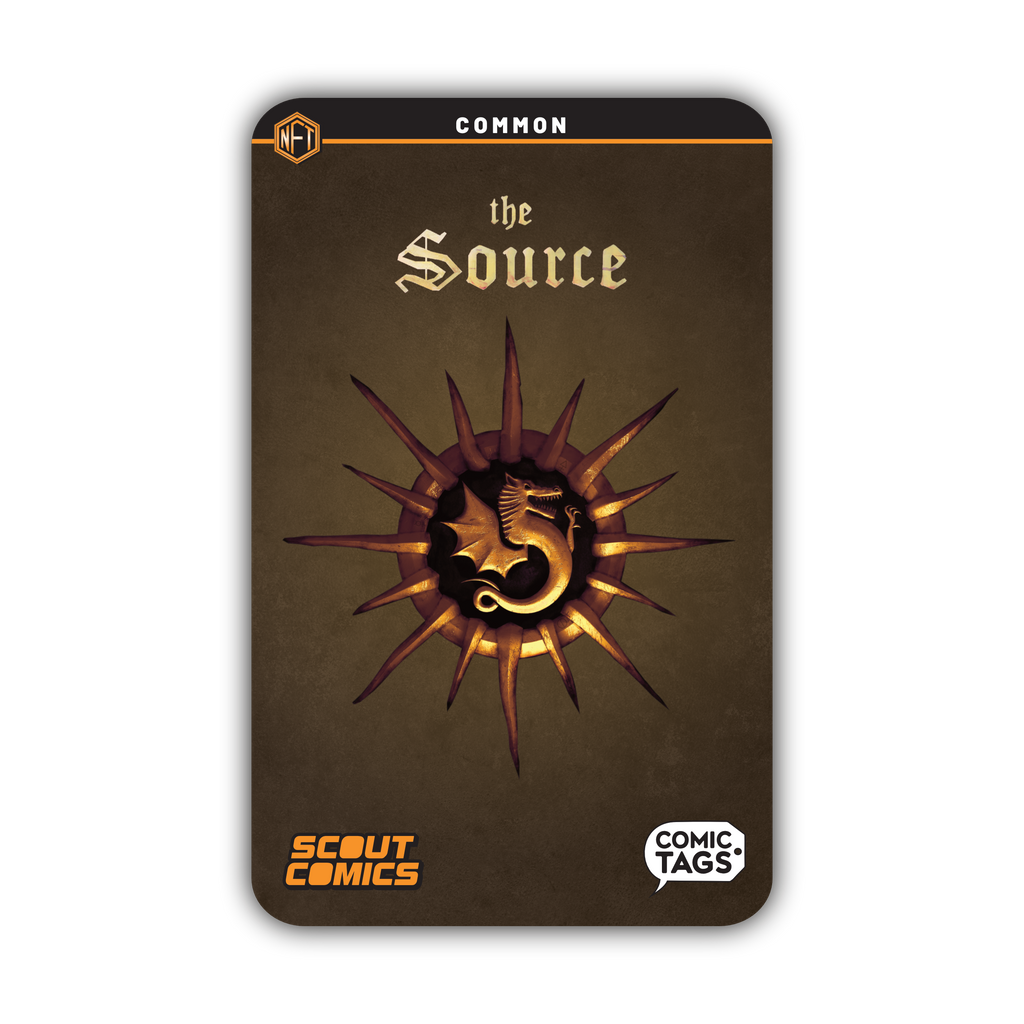 The Source - COMMON - Comic Tag NFT - 1000 Total