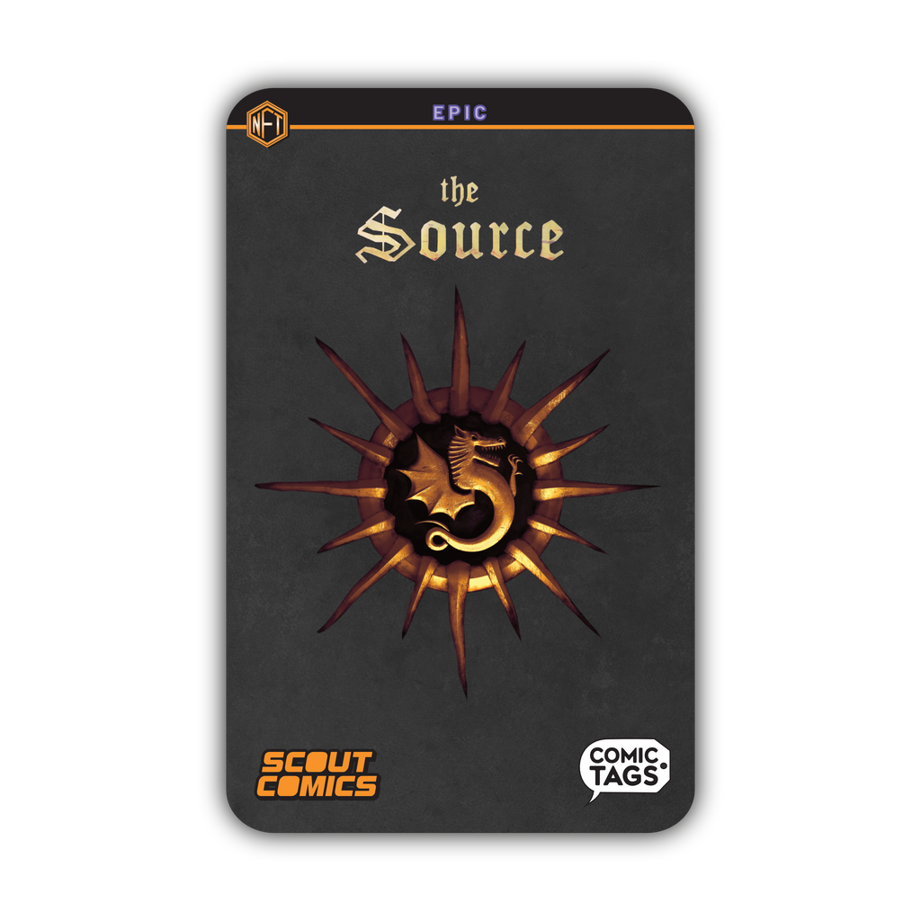 The Source - EPIC - Comic Tag NFT - 10 Total