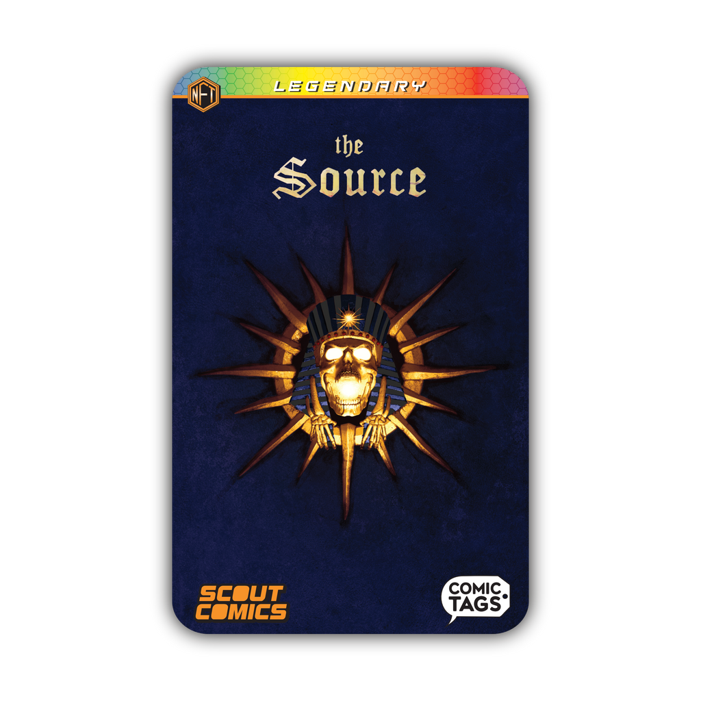 The Source - LEGENDARY - Comic Tag NFT - 1 of 1