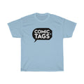 Comic Tags (Black Logo) - Unisex - Heavy Cotton T-Shirt